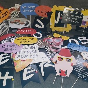Friends Themed Party Photo Booth Props